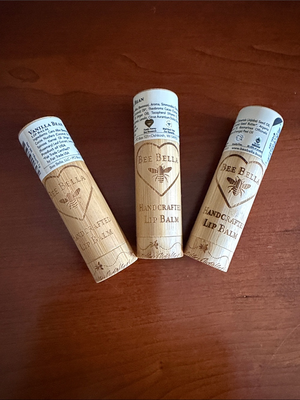 Bee Bella lip balm (3) Vanilla Bean